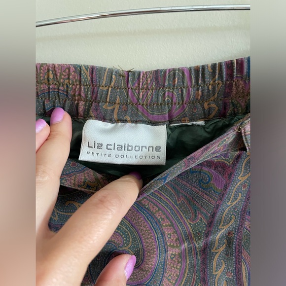 Vintage Liz Claiborne Mini Skirt: - Picture 2 of 3